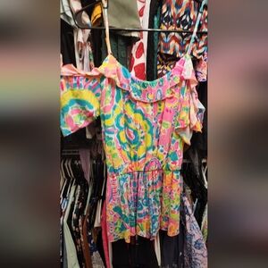 Lilly Pulitzer Shorts Romper